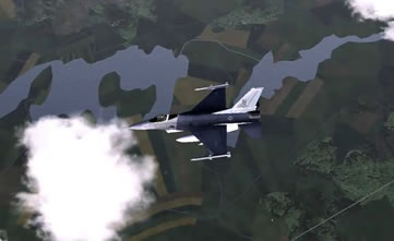 fighter jet combat sim