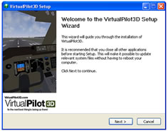 virtualpilot3d installation