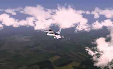 combat flight sim simulation