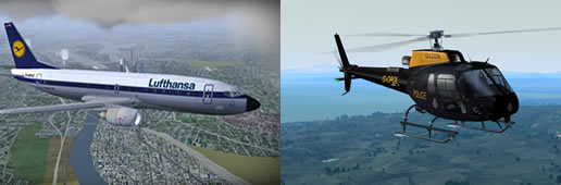 flight sim airplane games 1